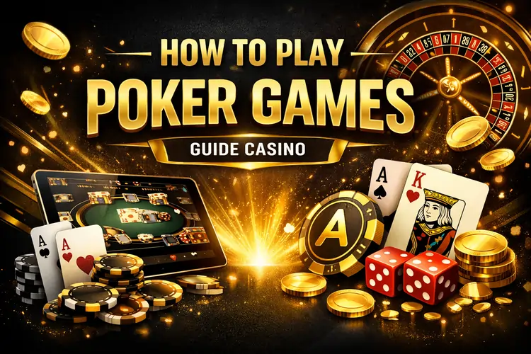 how to play poker games